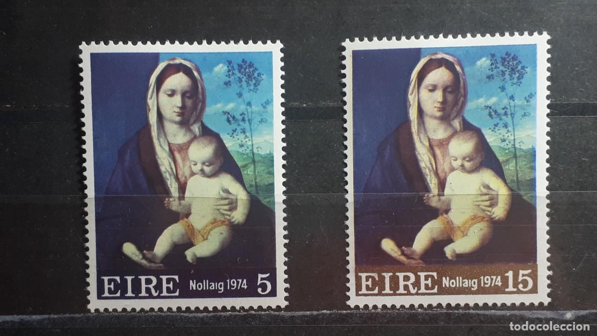 Sellos: IRLANDA. A&Ntilde;O 1974. *. YVERT 313/4