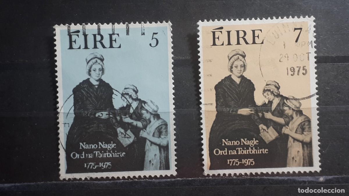Sellos: IRLANDA. A&Ntilde;O 1975. &deg;. YVERT 327/8
