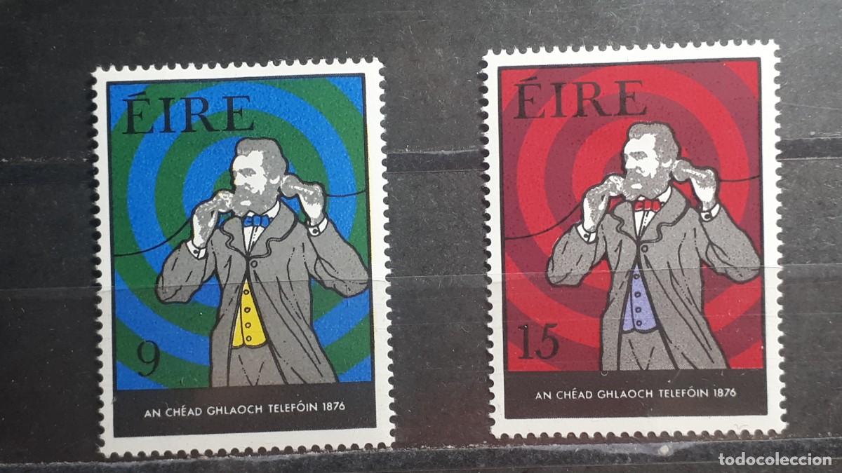Sellos: IRLANDA. A&Ntilde;O 1976. *. YVERT 340/1