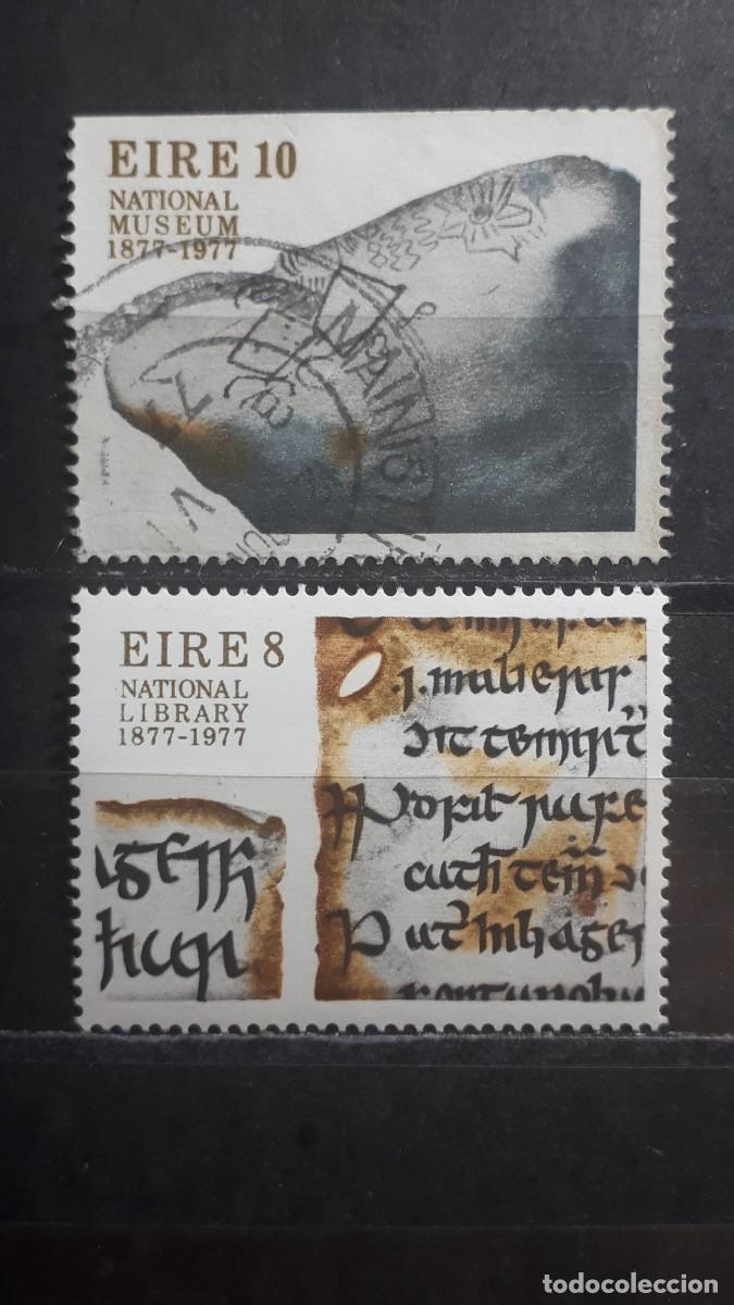 Sellos: IRLANDA. A&Ntilde;O 1977. */&deg;. YVERT 358/9