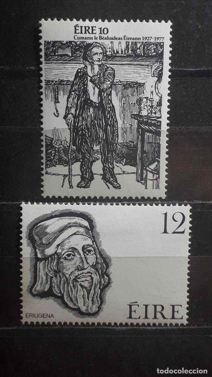 Sellos: IRLANDA. A&Ntilde;O 1977. *. YVERT 368/9