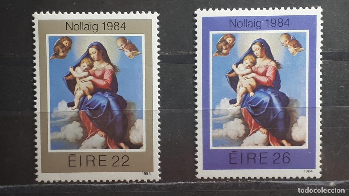 Sellos: IRLANDA. A&Ntilde;O 1984. *. YVERT 553/4