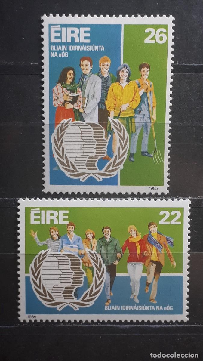 Sellos: IRLANDA. A&Ntilde;O 1985. *. YVERT 578/9