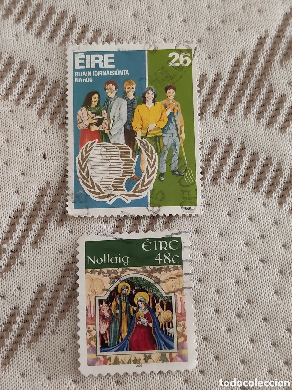 Sellos: 2 sellos de Irlanda muy buenos