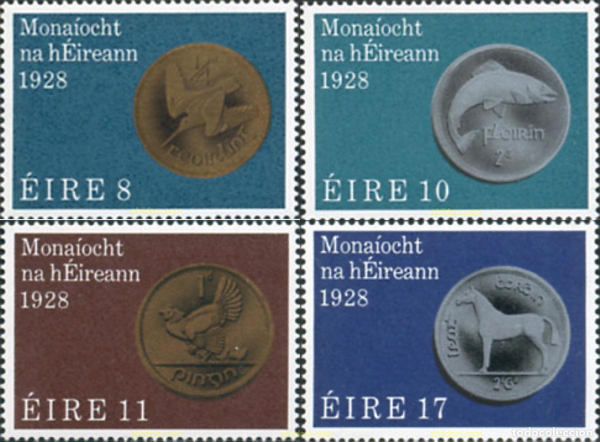 Sellos: 66689 MNH IRLANDA 1978 50 ANIVERSARIO DE LA PRIMERA MONEDA IRLANDESA