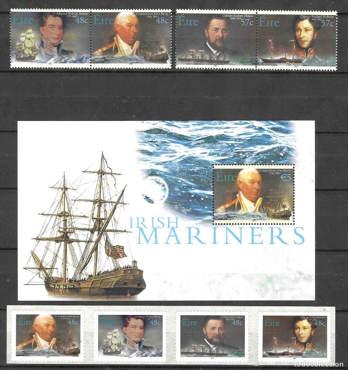 Sellos: SELLOS** DE IRLANDA 2003, YT 1538/ 41 + 1543/ 46 + HB** YT 51