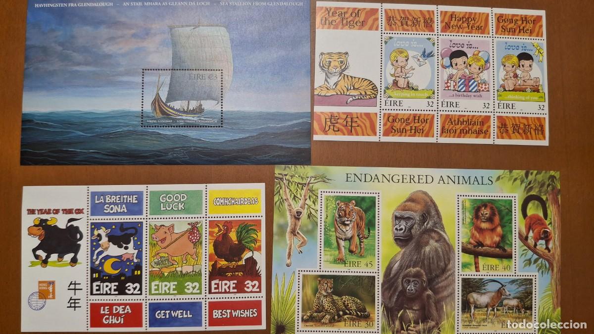 Briefmarken: HB6 HOJITAS BLOQUE de IRLANDA en NUEVO ideal para tematicas (leer descripcion)