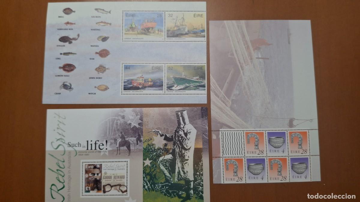 Briefmarken: HB12 HOJITAS BLOQUE de IRLANDA en NUEVO ideal para tematicas (leer descripcion)