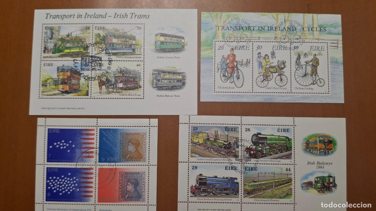 Briefmarken: HB14 HOJITAS BLOQUE de IRLANDA en usado ideal para tematicas (leer descripcion)