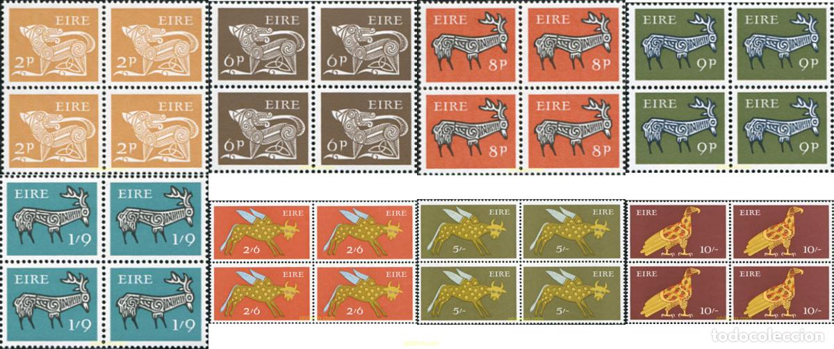 Sellos: 796425 MNH IRLANDA 1968 SERIE BASICA
