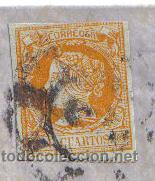 Sellos: Carta Barcelona Valencia 1860 - Foto 2