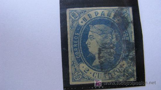 Sellos: 1862 isabel II  edifil 57 - Foto 1