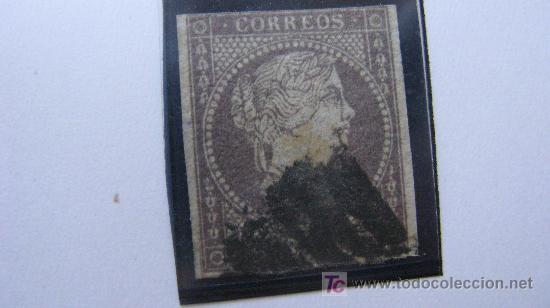 Sellos: 1856 isabel II edifil 46 - Foto 1