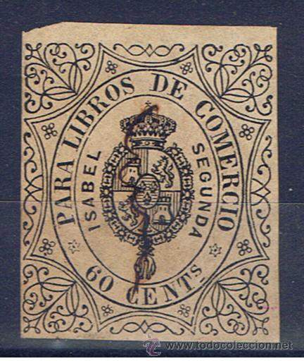 Sellos: SELLO 60 cts PARA libros de comercio - Foto 1