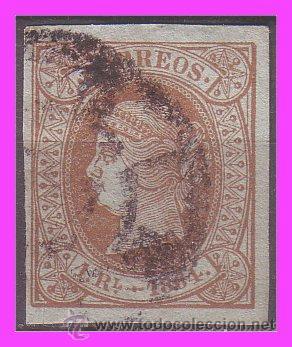Sellos: 1864 Isabel II, EDIFIL n&ordm; 67 (o) - Foto 1