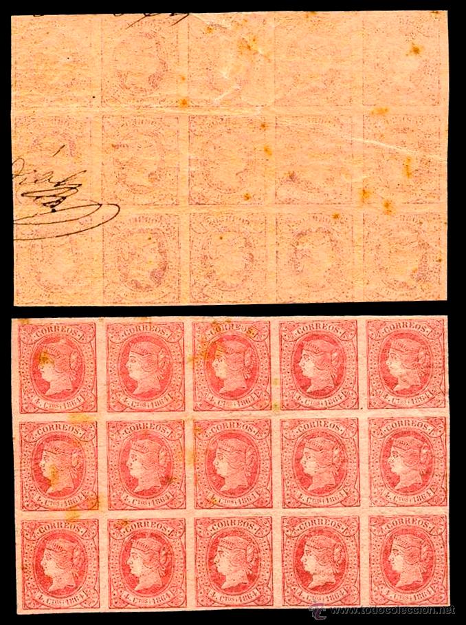 Sellos: Ed. 64 Bloque de 15 - Foto 1