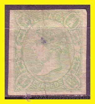 Sellos: 1865 Isabel II EDIFIL n&ordm; 72 (o) - Foto 1