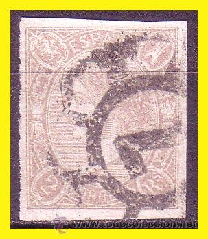 Sellos: 1865 Isabel II EDIFIL n&ordm; 73 (o) - Foto 1