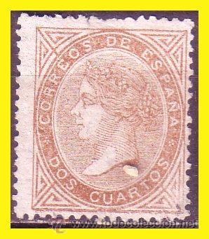Sellos: 1867 Isabel II EDIFIL n&ordm; 87 (*) - Foto 1