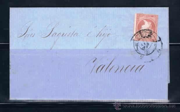 Sellos: 1809  BARCELONA A VALENCIA - Foto 1