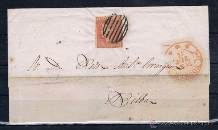Sellos: 1852.-  BURGOS A BILBAO - Foto 1