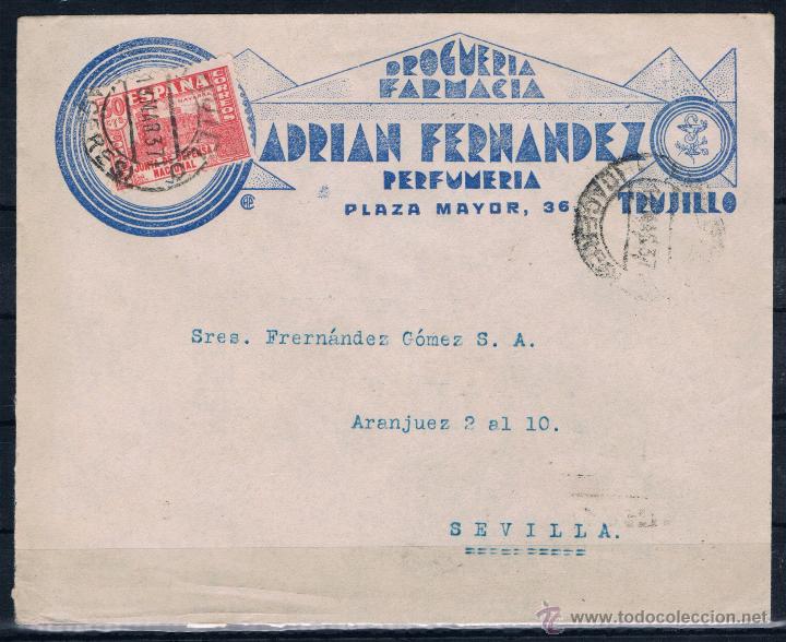 Sellos: 1937.- TRUJILLO A SEVILLA - Foto 1