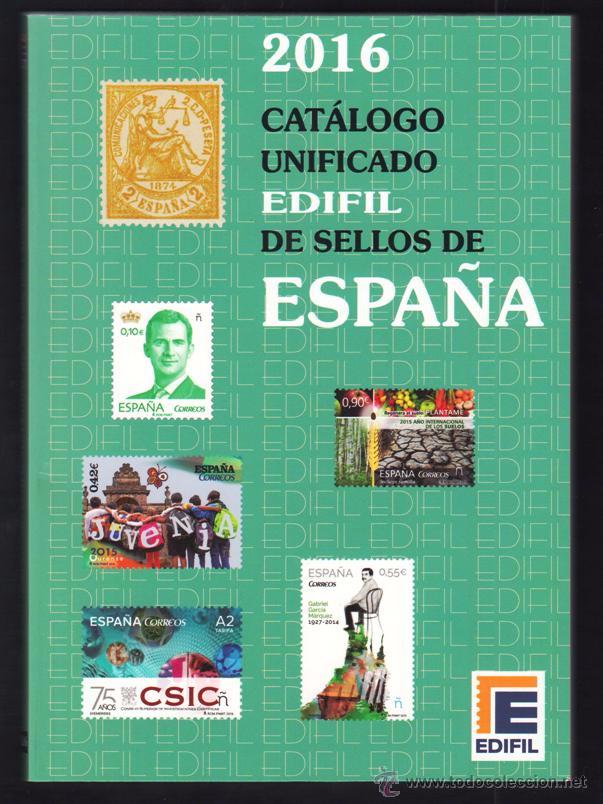 Sellos: CAT&Aacute;LGO UNIFICADO DE SELLOS DE ESPA&Ntilde;A - Foto 1