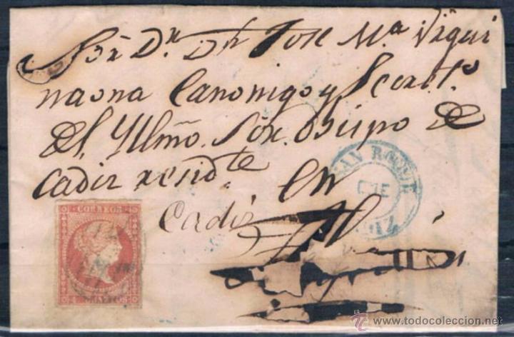 Sellos: 1857.- SAN ROQUE A ALGECIRAS - Foto 1