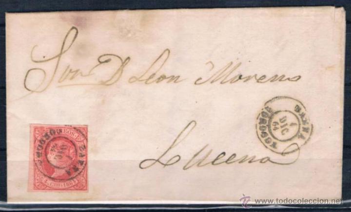 Sellos: 1854.-  BAENA A LUCENA - Foto 1
