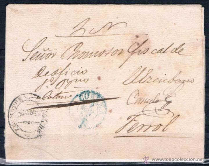 Sellos: 1867.- ORDENES A FERROL - Foto 1