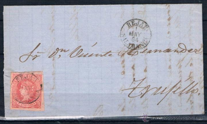 Sellos: 1864.- B&Eacute;JAR A TRUJILLO - Foto 1