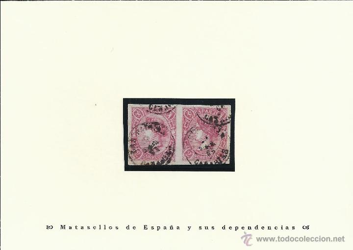 Sellos: &ordm;69 (2) 1865 2 cuartos carmin - Foto 1