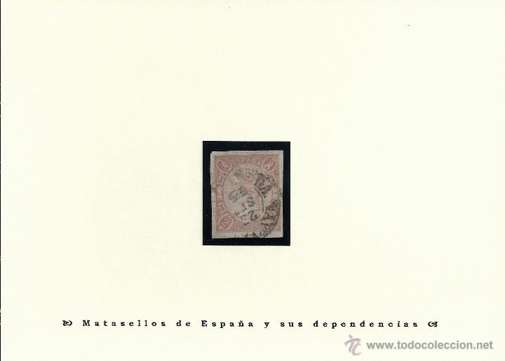 Sellos: &ordm;73A 2 reales salm&oacute;n - Foto 1
