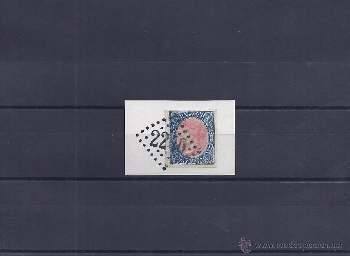 Sellos: &ordm;70 12 cuartos azul y rosa - Foto 1