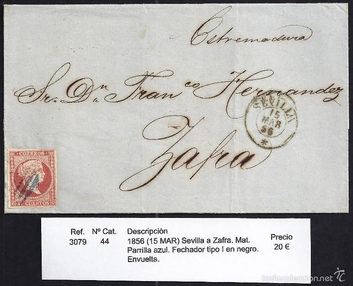 Sellos: 1856 Sevilla a Zafra - Foto 1