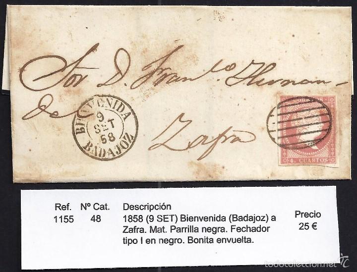 Sellos: 1858 Bienvenida a Zafra - Foto 1