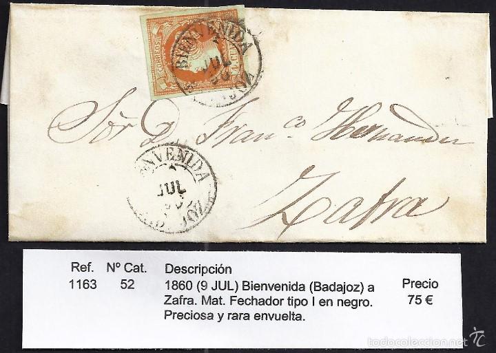 Sellos: 1860 Bienvenida a Zafra - Foto 1