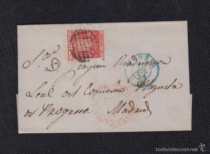 Sellos: 1854.- SALAMANCA A MADRID - Foto 1