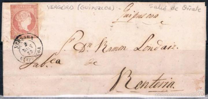 Sellos: 1859.- O&Ntilde;ATE A RENTER&Iacute;A - Foto 1