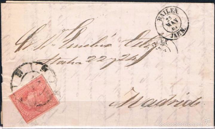 Sellos: 1864.-  BAIL&Eacute;N A MADRID - Foto 1