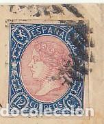 Sellos: FRONTAL : 70. MADRID a PARIS 1865 - Foto 2