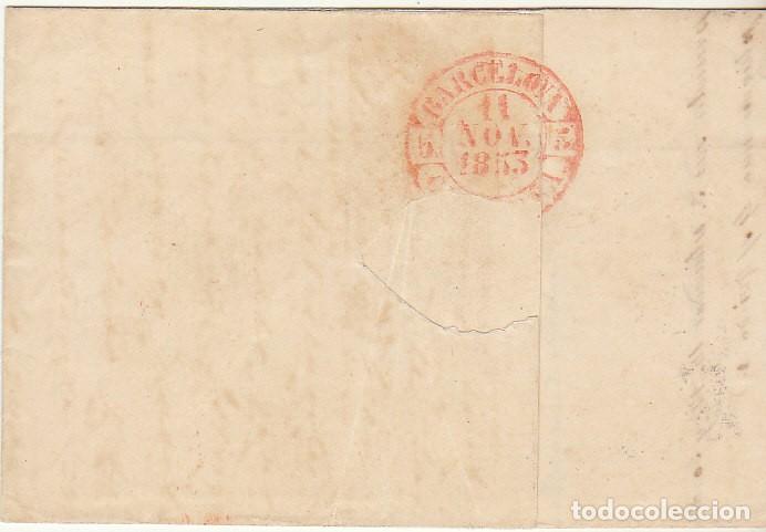Sellos: 17. MADRID a BARCELONA 1853. - Foto 2