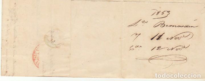 Sellos: 17. MADRID a BARCELONA 1853. - Foto 3