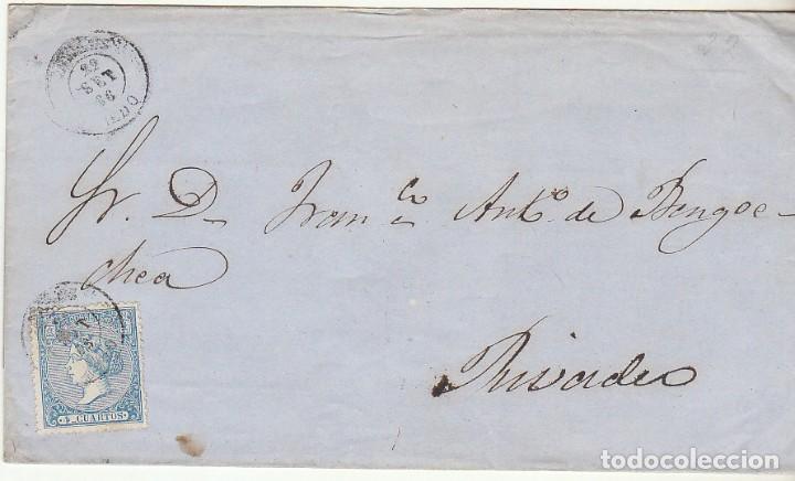 Sellos: Sello 81: AVILES a RIVADEO. 1866. - Foto 1