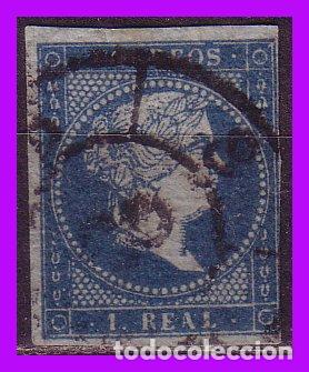 Sellos: 1855 Isabel II, EDIFIL n&ordm; 41 (o) - Foto 1