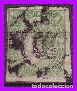 Sellos: 1866 ISABEL II, EDIFIL n&ordm; 72 (o) - Foto 1