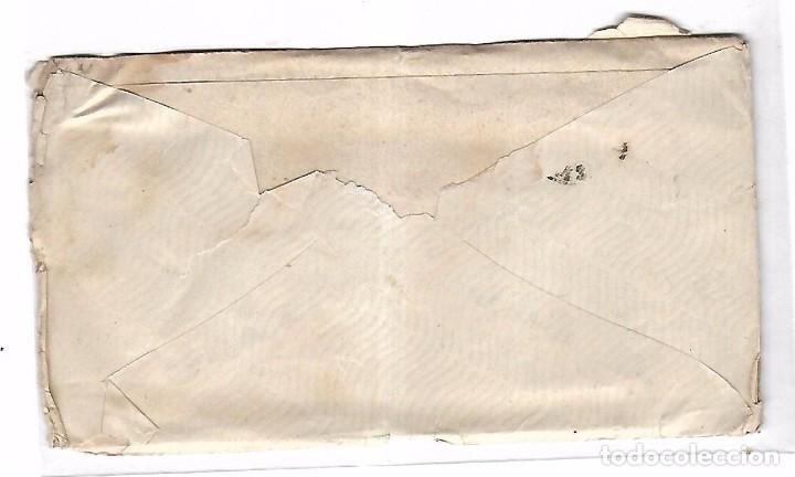 Sellos: CARTA. DE CHICLANA A SANTANDER. 1863 - Foto 2