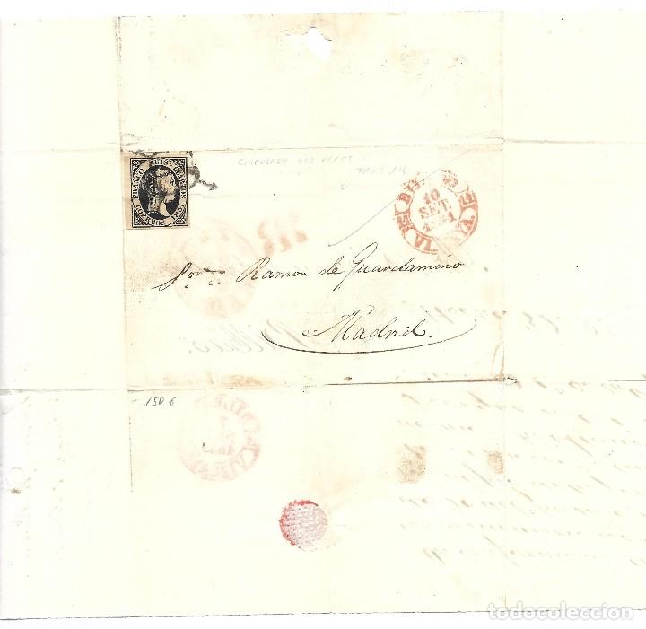 Sellos: Espa&ntilde;a. Carta circulada doble - Foto 2