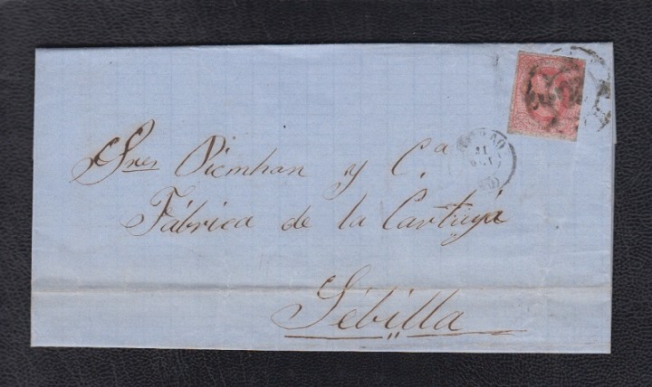 Sellos: 1864.- BILBAO A SEVILLA - Foto 1