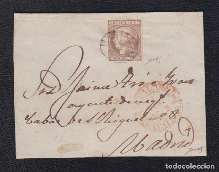 Sellos: 1852.- IGUALDA (BARCELONA) A MADRID - Foto 1